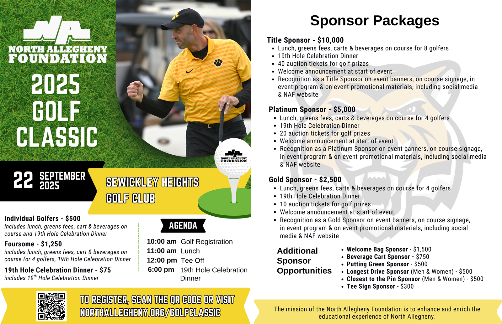 2025 Golf Classic Flyer